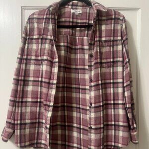 Madewell XS Plaid Shirt